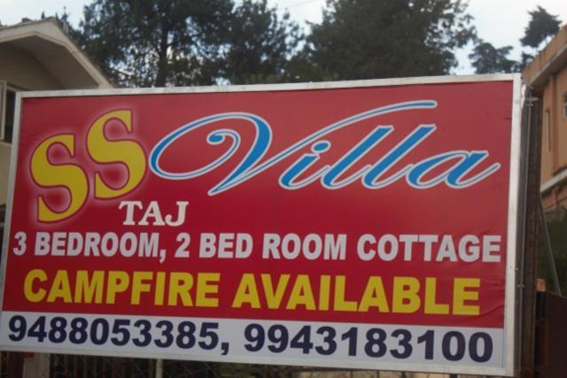 Taj Ss Villa Ooty Εξωτερικό φωτογραφία